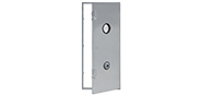 Jednokrilna i dvokrilna vrata sa šarkama za tehnička odeljenja, skladišta, klima komore, plenumska kućišta filtera ili oplate za mašine i električnu opremu